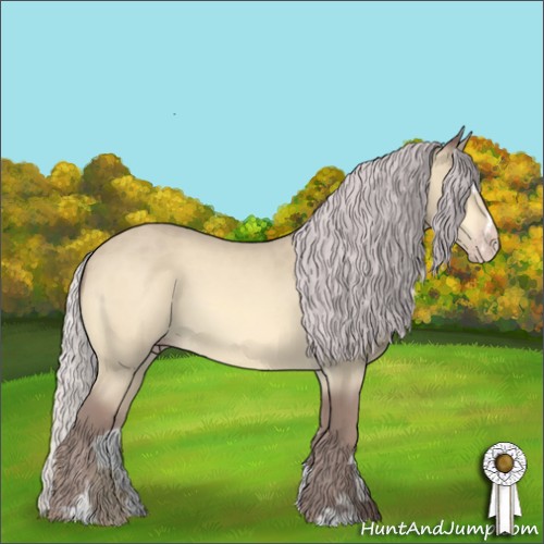 Horse Color:Chocolate Silver Sable Cream Champagne Chinchilla Sabino 