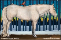 Horse Color:Gold Champagne Pearl Rabicano  and Gold Champagne Roan Pearl Rabicano 