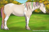 Horse Color:Painted Smoky Black Pearl Sabino Splash Tobiano 