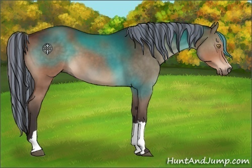 Horse Color:Painted Brown 