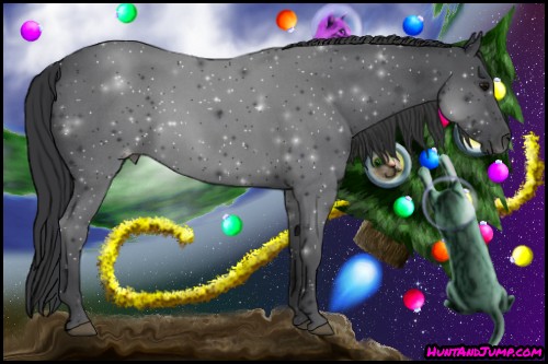 Horse Color:Blue Roan 