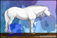 Horse Color:Silver Amber Champagne Chinchilla Roan Onyx Near Leopard 