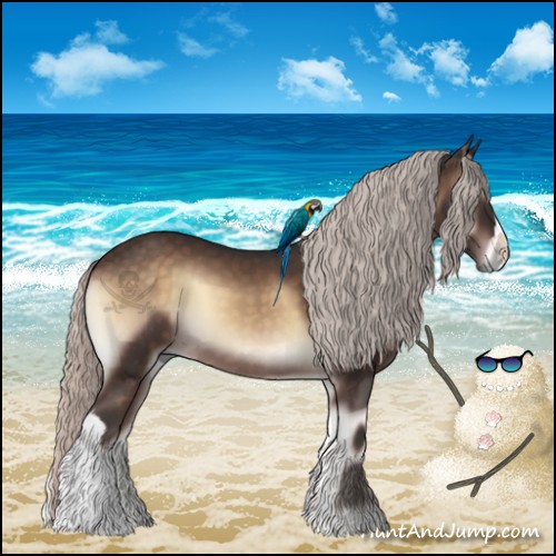 Horse Color:Silver Brown Onyx