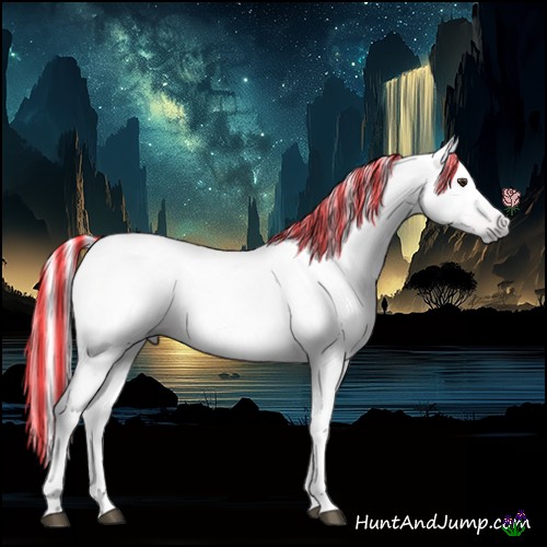 Horse Color:Gray Painted Chestnut 