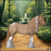 Horse Color:Red Dun Tobiano Rabicano