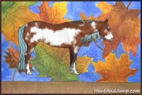 Horse Color:Painted White Spotted Silver Bay Sabino Frame Rabicano 