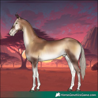Horse Color:Gray Chocolate Silver Blue Onyx Pearl Tobiano