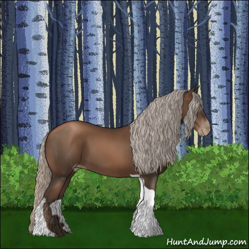 Horse Color:Gray Silver Black Pearl Tobiano 