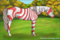 Horse Color:Gray Silver Black Pearl Tobiano
