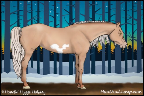 Horse Color:Silver Amber Champagne Frame 