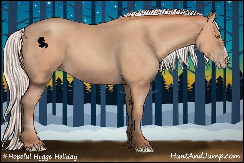 Horse Color:Silver Amber Champagne Frame