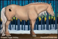 Horse Color:Silver Amber Champagne Frame