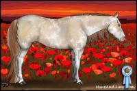 Horse Color:Bay Pearl Dun Sabino 