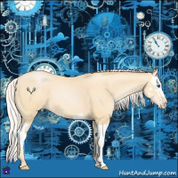 Horse Color:Silver Buckskin Pearl Sabino Splash