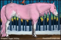 Horse Color:Watercolor Black Sabino 