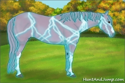 Horse Color:Thunderstruck Watercolor Chestnut