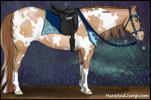 Horse Color:White Spotted Bay Pearl 