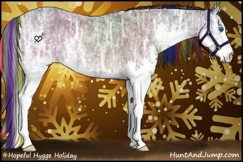 Horse Color:Painted Brown Ice Splash Rabicano 