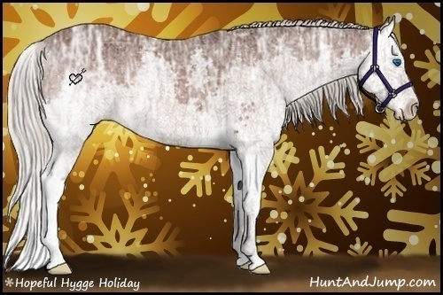 Horse Color:Silver Brown Ice Sabino Splash 