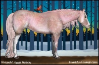 Horse Color:Watercolor Silver Blue Onyx Ice Sabino