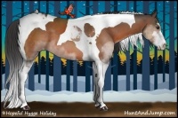 Horse Color:Brown Sabino Tobiano Appaloosa 