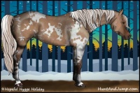 Horse Color:White Spotted Silver Brown Dun