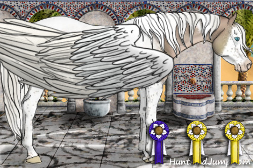 Horse Color:Liver Chestnut Pearl Mushroom Splash Tobiano 