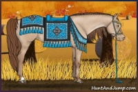 Horse Color:Brown Pearl Dun Sabino Brindle 