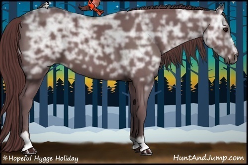 Horse Color:Chocolate Smoky Black Ice Sabino 