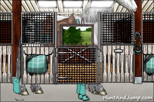 Horse Color:Grullo Sabino Tobiano