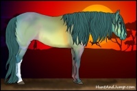 Horse Color:Watercolor Brown 