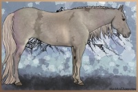 Horse Color:Silver Grullo Ice 