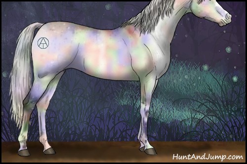 Horse Color:Nacre Silver Brown Chinchilla Onyx Mushroom Brindle