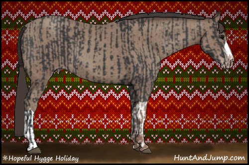 Horse Color:Black  and Classic Champagne 