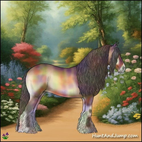Horse Color:Nacre Bay Onyx