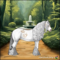 Horse Color:White Spotted Bay Dun Splash Frame Rabicano 