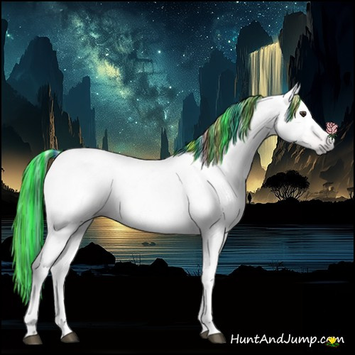 Horse Color:Gray Painted Chestnut