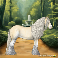 Horse Color:Palomino Roan Dun Sabino Rabicano