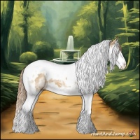 Horse Color:White Spotted Red Dun Splash Tobiano 