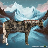 Horse Color:Palomino Ice Dun Rabicano 