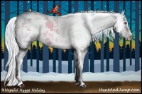 Horse Color:Watercolor Silver Brown Chinchilla Sabino 