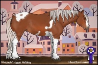 Horse Color:Silver Bay Splash Tobiano Frame Rabicano 