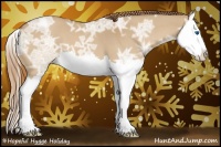 Horse Color:Red Dun Ice Roan Splash 