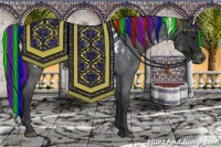 Horse Color:Painted Blue Roan Appaloosa