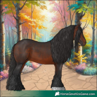 Horse Color:Brown 