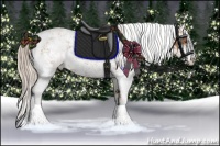 Horse Color:Chestnut Sabino