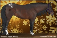 Horse Color:Brown Sabino Varnish 