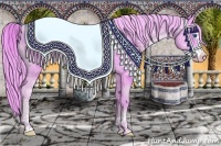 Horse Color:Watercolor Chocolate Palomino Ice Pearl Frame Appaloosa 