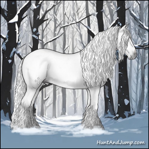 Horse Color:Gray Midnight Black 