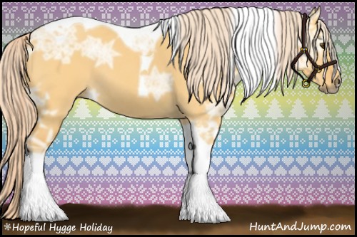 Horse Color:Palomino Ice Dun Tobiano 
